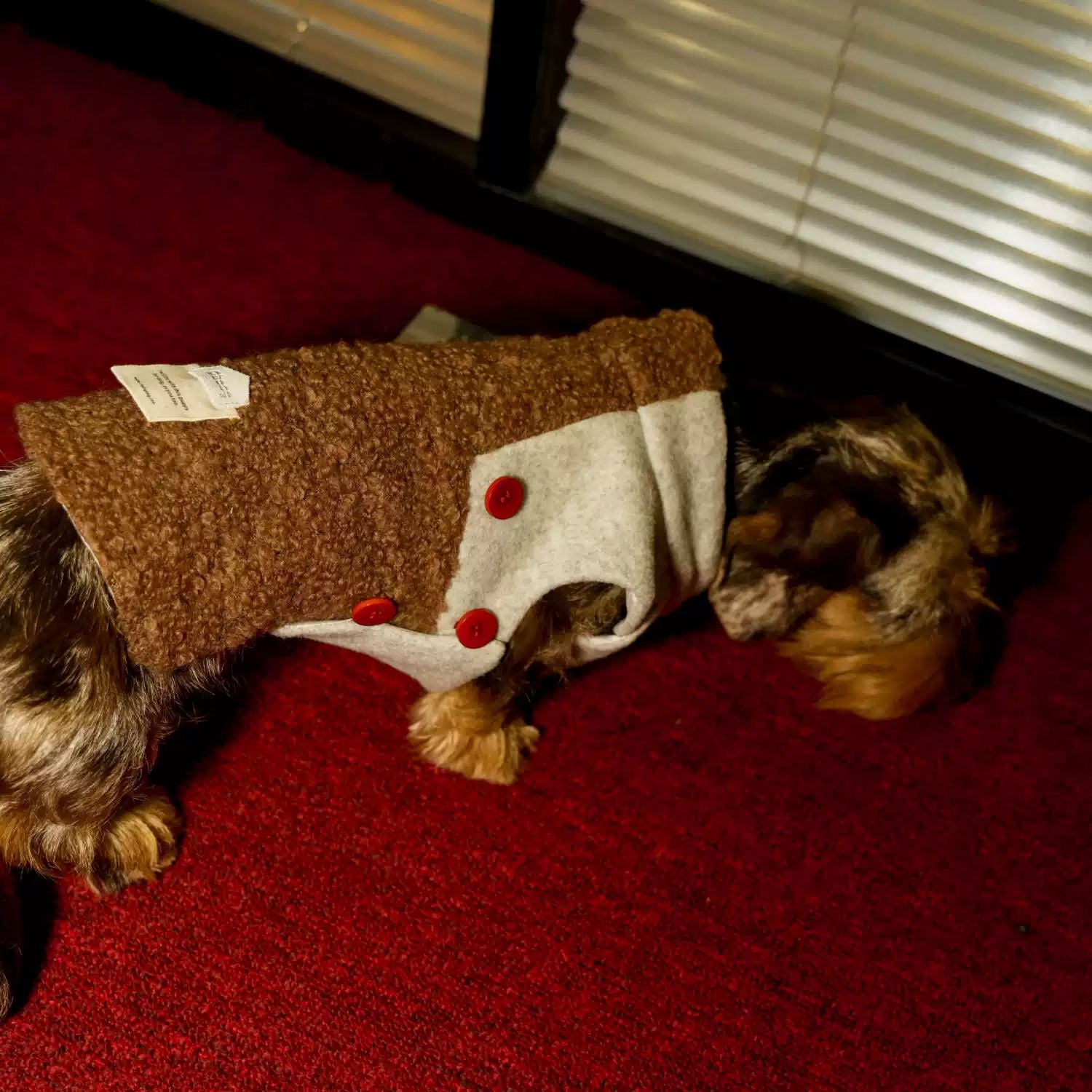 Textured Fleece Vest