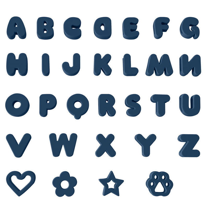 Full set of letter and symbol charms